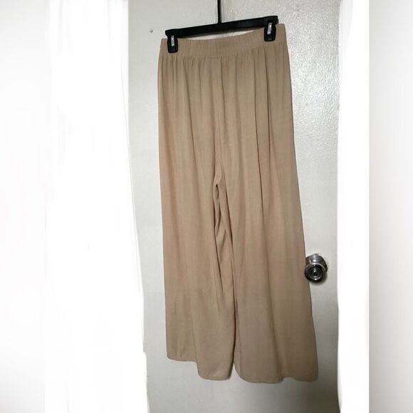 M wide leg pants beige, cream, breezy - Picture 7 of 9